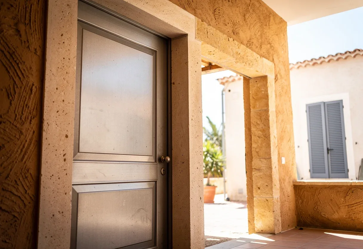 Porte blindée posée dans un immeuble à Alénya
